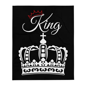 King Throw Blanket - Black - Skip The Distance