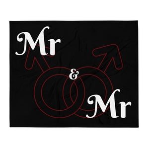 Mr & Mr - Throw Blanket - Skip The Distance