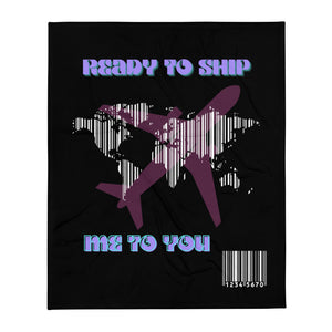 Ready To Ship - Throw Blanket - Skip The Distance
