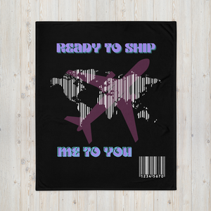 Ready To Ship - Throw Blanket - Skip The Distance