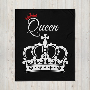 Queen Throw Blanket - Black - Skip The Distance