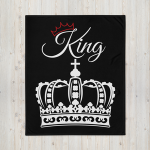 King Throw Blanket - Black - Skip The Distance