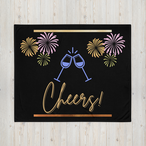Fireworks & Cheers - Throw Blanket - Skip The Distance