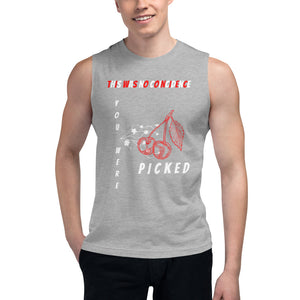 Men's Muscle Shirt Gray | Skip The Distance