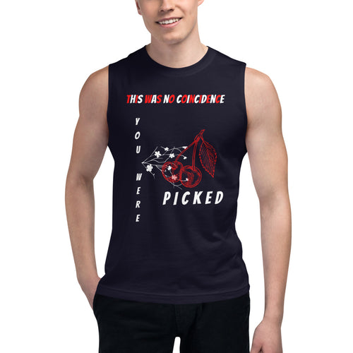 Men's Muscle Shirt Navy | Skip The Distance