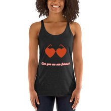 Load image into Gallery viewer, Women&#39;s Racerback Tank Black | Skip The Distance
